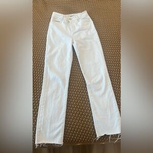 PAIGE Off-White Denim Jeans